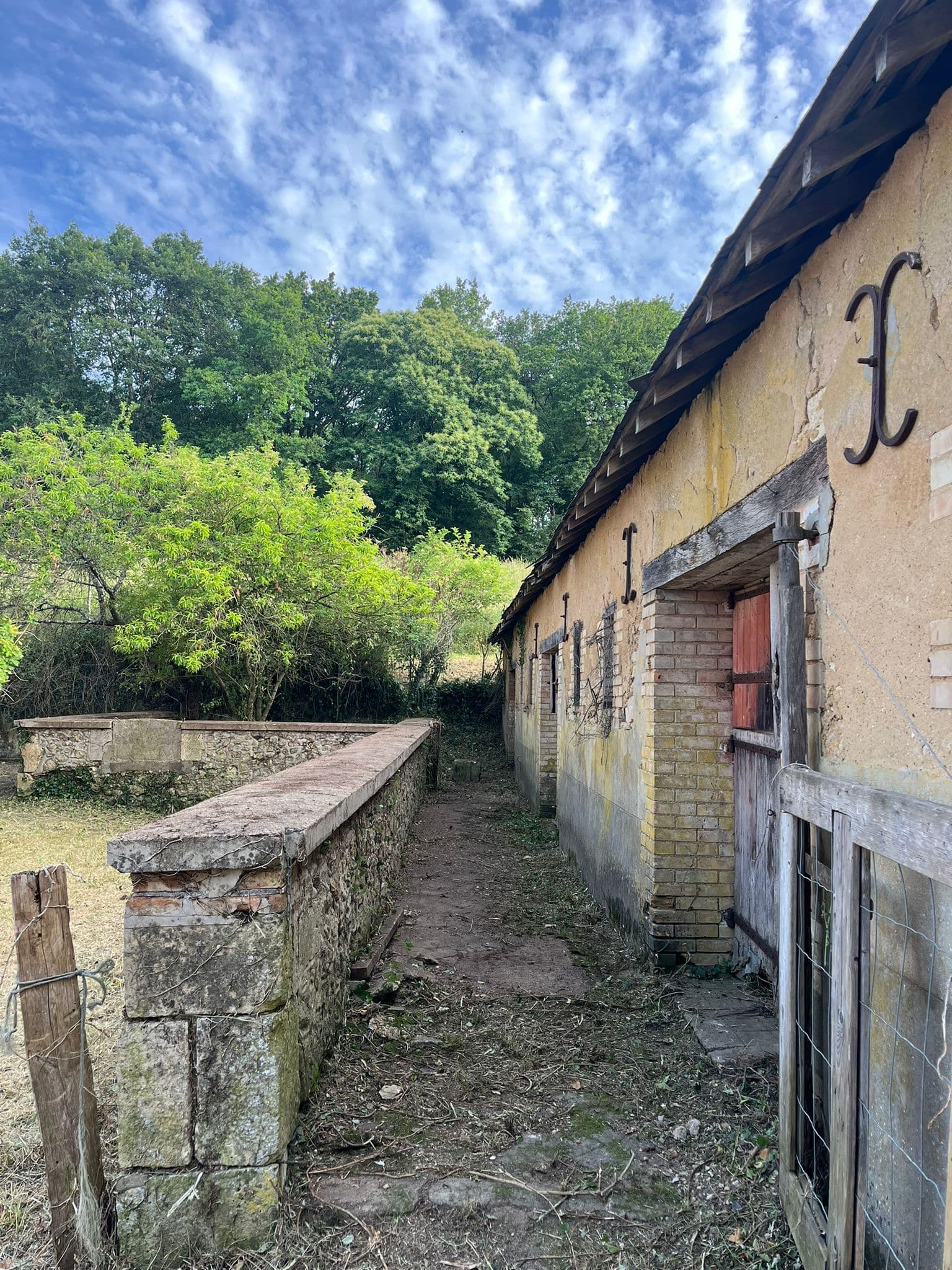 Aménagement de cour et allée — Noyen-sur-Sarthe — paysagiste en Sarthe